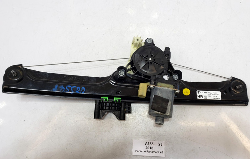 ✅ 17-23 OEM Porsche Panamera 4S 971 Rear Right Passenger Window Regulator Motor