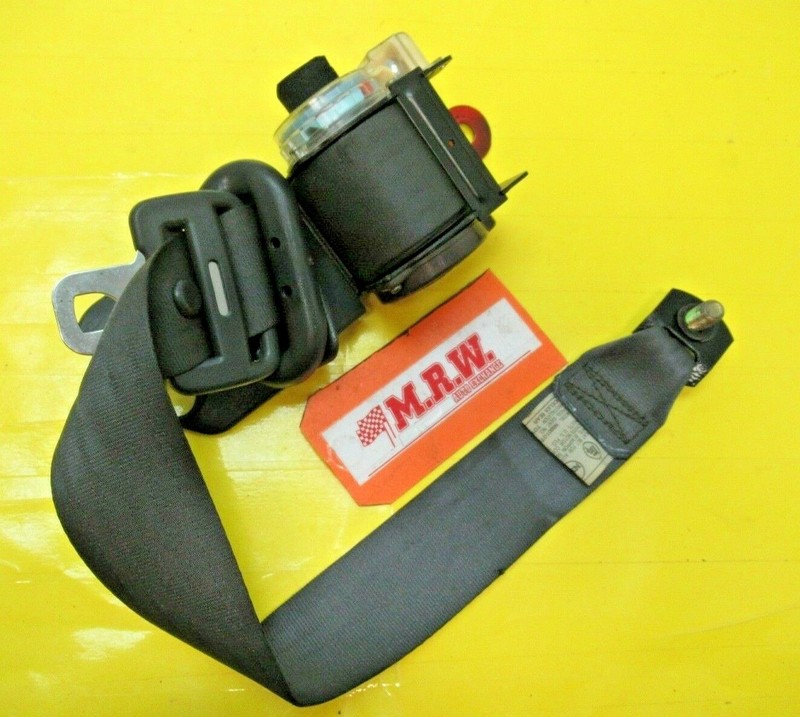 SEAT BELT SHOULDER HARNESS GRAY DRIVER BACK LEFT REAR CAR 90-91 CELICA LIFTBACK