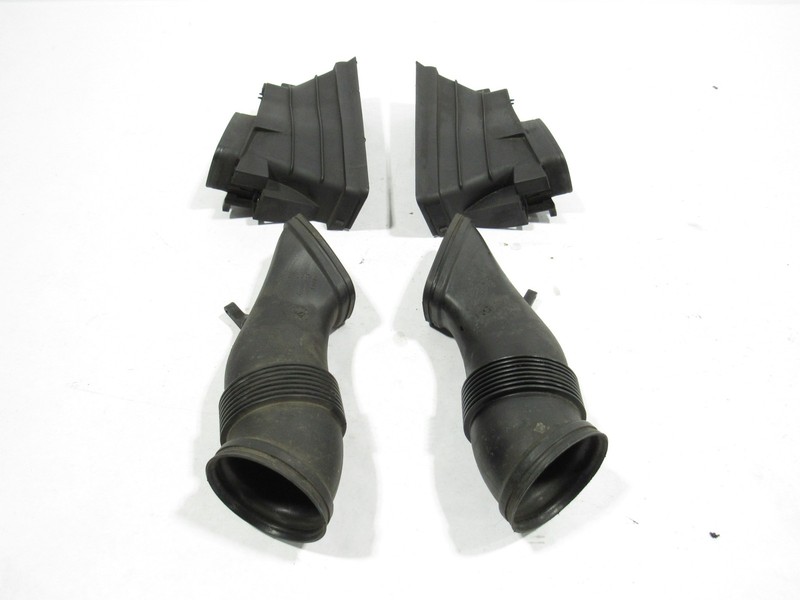 11-17 Audi A8 D4 2011 Engine Air Intake Inlet Duct Hose Tube Pipe Set 4 PCS |:Y