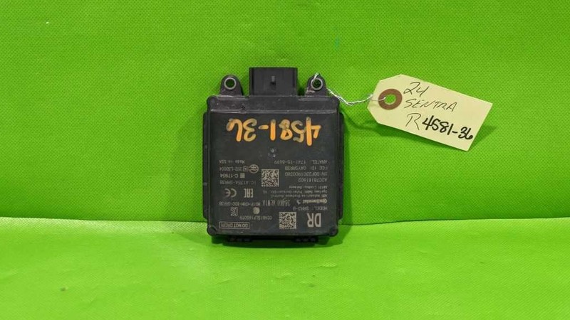 20-25 SENTRA PASSENGER RIGHT BLIND SIDE ALERT MODULE OEM 4581-36