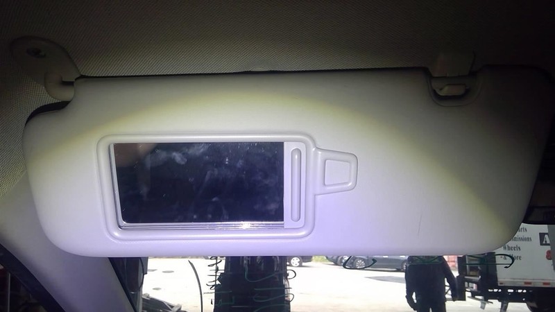 Driver Left Sun Visor Sedan With Sunroof Fits 17-20 ELANTRA 1796566