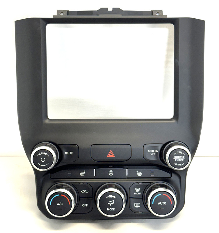 ✅2019-2024 RAM 1500 2500 3500 CENTER STACK BEZEL AC CLIMATE RADIO CONTROL OEM