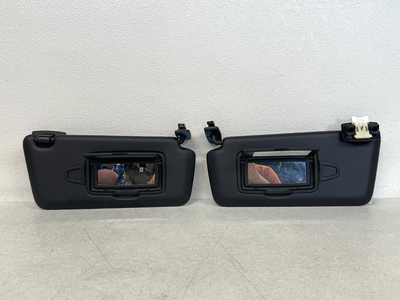 ⭐2014-2019 MERCEDES CLA45 AMG LEFT & RIGHT SUNVISOR SUN VISOR BLACK OEM LOT2645