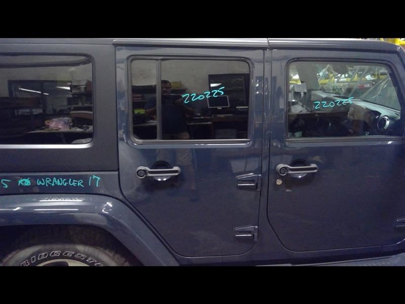 Passenger Rear Side Door VIN W 6th Digit Blue PSQ Fits 11-18 WRANGLER 898922