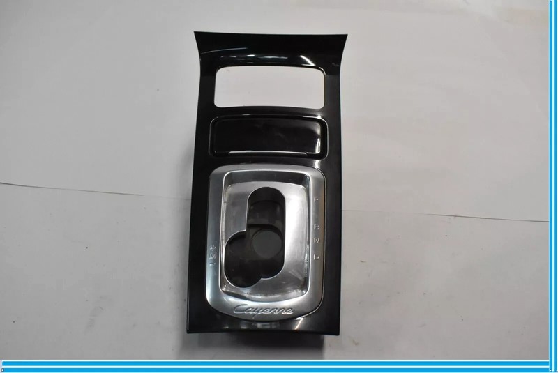 11-18 Porsche Cayenne 958 Front Center Console Shifter Trim Bezel 7P5863324 OEM