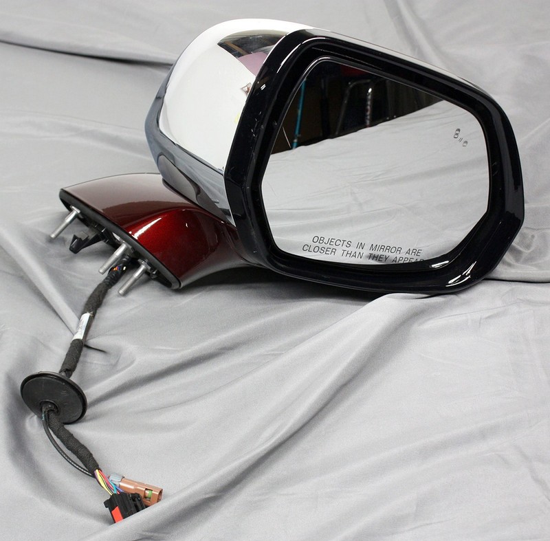 OEM Exterior Mirror For Lincoln Aviator Black Label Burgundy Velvet (R3, M7356)