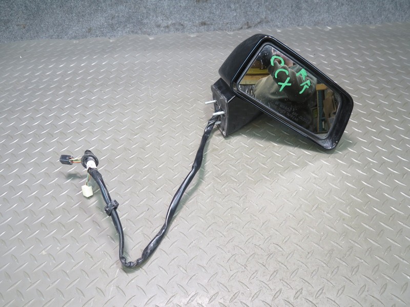 2004-2005 CADILLAC XLR RIGHT PASSENGER SIDE DOOR EXTERIOR SIDE VIEW MIRROR BLACK