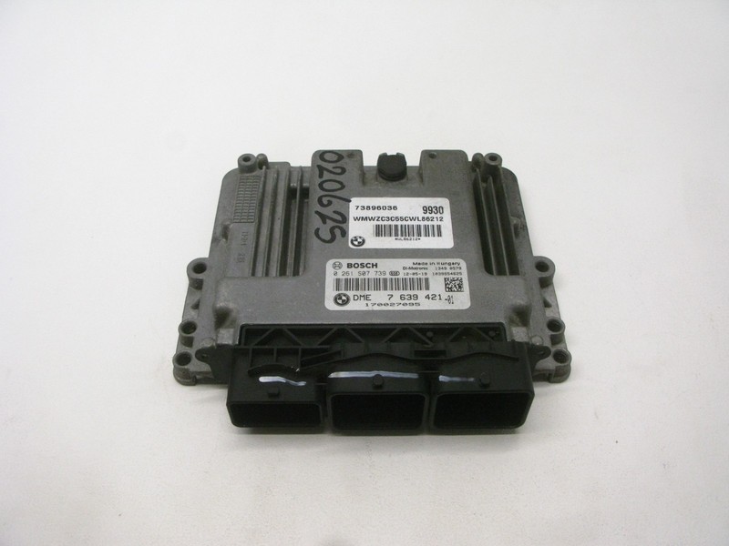 11-13 MINI COOPER S R57 R55 - R60 1.6 ENGINE COMPUTER MODULE ECU OEM 020625