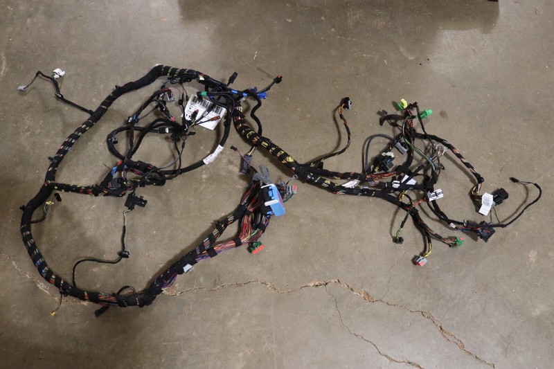 2010-2013 RANGE ROVER SPORT 5.0L DASHBOARD INSTRUMENT PANEL WIRING HARNESS OEM