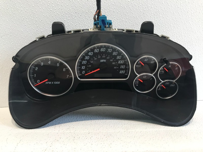 02-04 GMC Envoy MPH Speedometer Instrument Gauge Cluster 15096863 OEM 246,980m