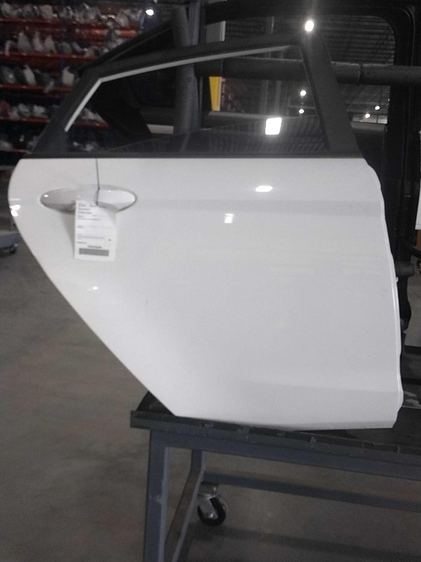 2016 Ford Fiesta White Rear Right Door 677498 Used 138k Miles OEM