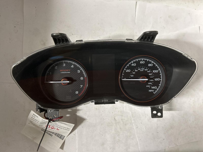 2019 SUBARU FORESTER Sport Speedometer 85002SJ310 24k miles OEM 19