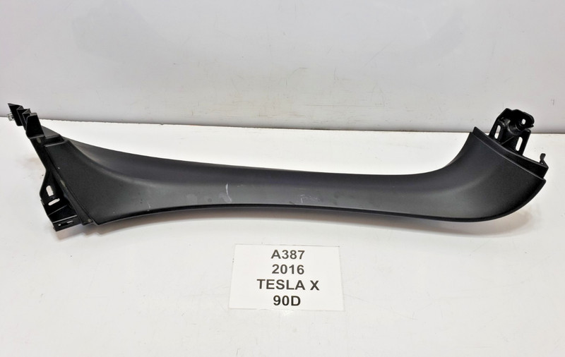 ✅ 16-20 OEM Tesla Model X Rear Left Driver Side Liftgate Trim Panel Cover *