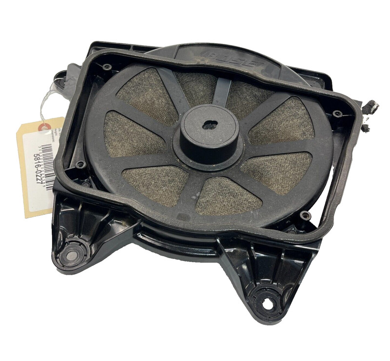 2011-12 AUDI A8 QUATTRO REAR DECK CENTER AUDIO SOUND SUB WOOFER SPEAKER BOSE OEM
