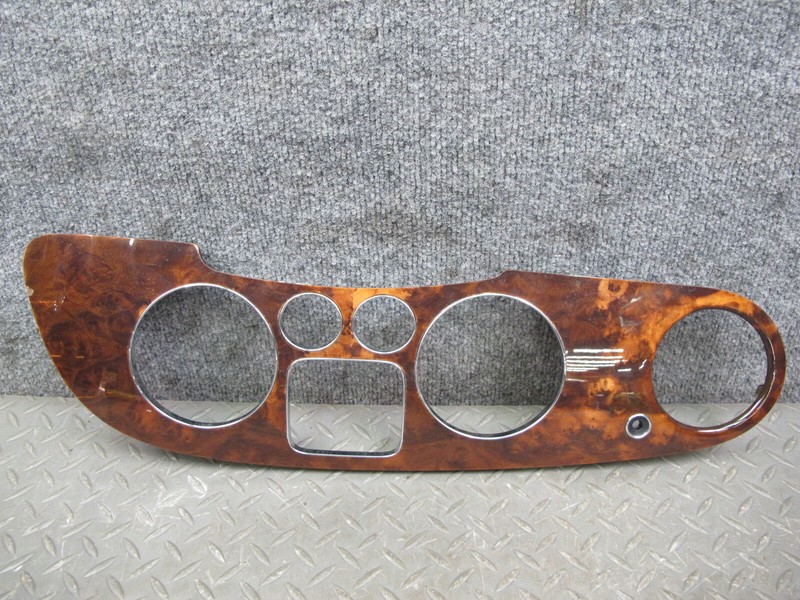 06-10 BENTLEY CONTINENTAL GTC GT DASH SPEEDOMETER WOOD TRIM BEZEL PANEL