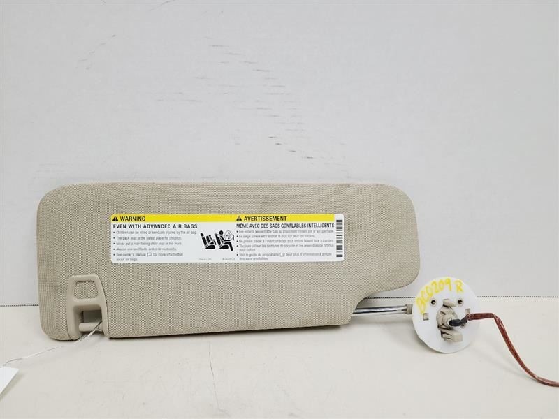 Passenger Right Sun Visor Illuminated Fits 12-17 VERANO 564243