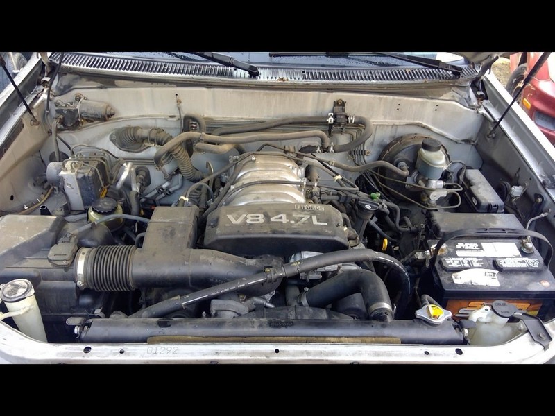 01-04 TOYOTA SEQUOIA LIMITED 4.7L ENGINE ASSEMBLY LONG BLOCK VIN T 5TH DIGIT