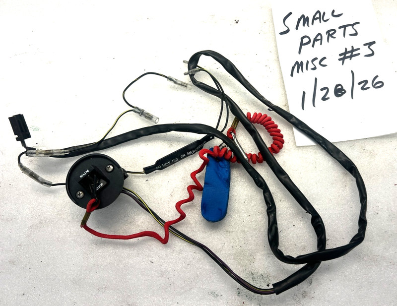 Mercury outboard kill tether stop switch assembly 87-19674A1 lanyard dual/ twin