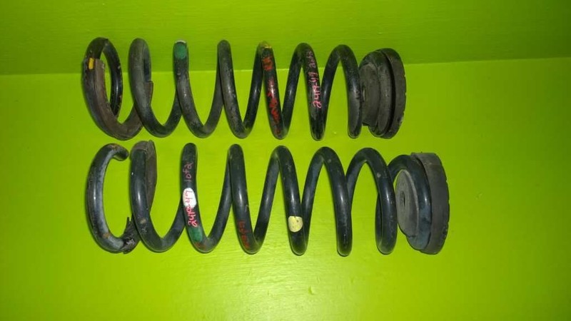 11 12 13 HYUNDAI SONATA 2.4L AT REAR COIL SPRING SET OEM 2419-47