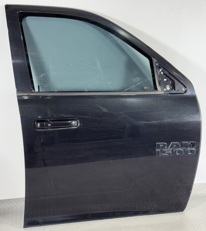 ✅ 2009-24 RAM 1500 Class 2500 3500 OEM COMPLETE DOOR FRONT RIGHT BLACK PXR SHELL