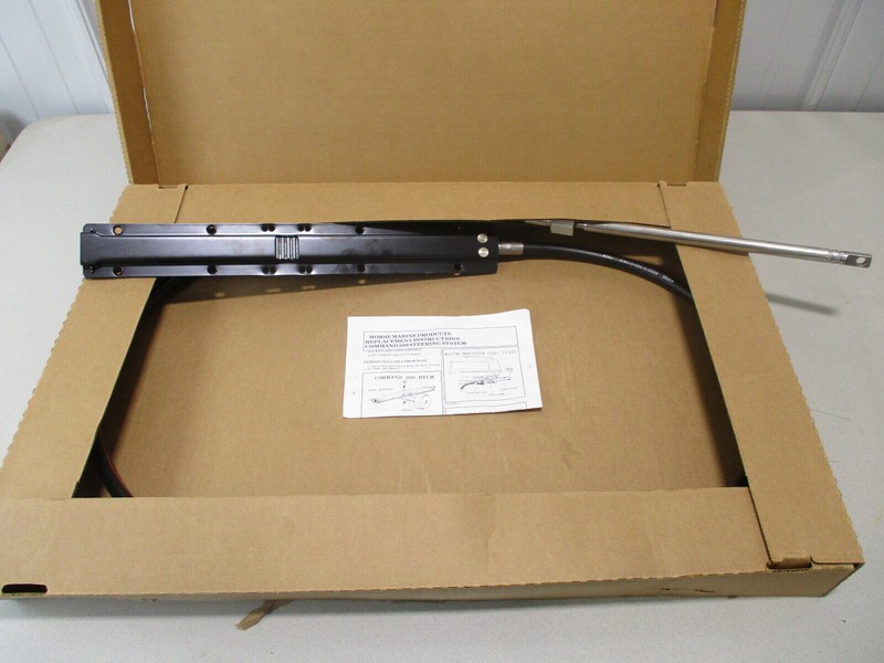 Morse Command 200 Black 9 Ft Boat Rack & Pinion Steering Cable 300619-108