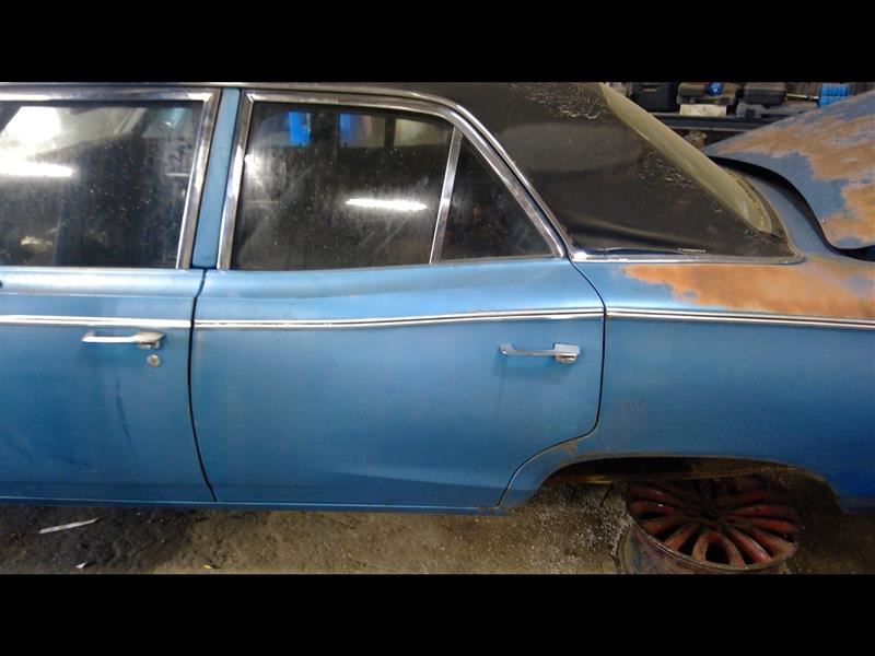 Driver Left Rear Side Door Coronet Sedan Blue Fits 68-70 DODGE PASS. 1368840