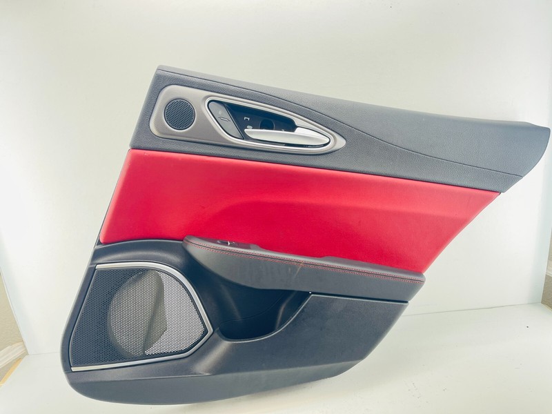 2017-2019 ALFA ROMEO GIULIA REAR RIGHT SIDE INTERIOR DOOR PANEL TRIM COVER OEM