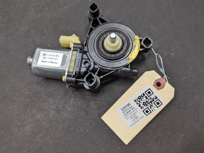 Rear Left Door Window Regulator Motor 2016 Dodge Journey 68209825AA 2012 - 2020