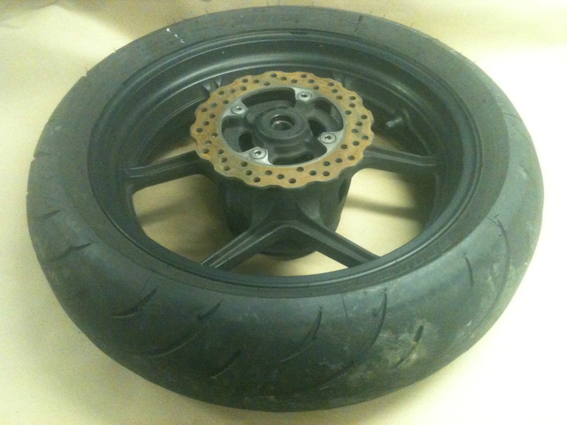 2008 Kawasaki EX 650 A Ninja REAR WHEEL RIM BRAKE ROTOR DISC EX650 EX650A 08