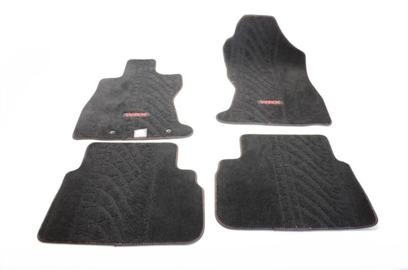22-23 WRX Complete Set of Black Carpet Floor Mats