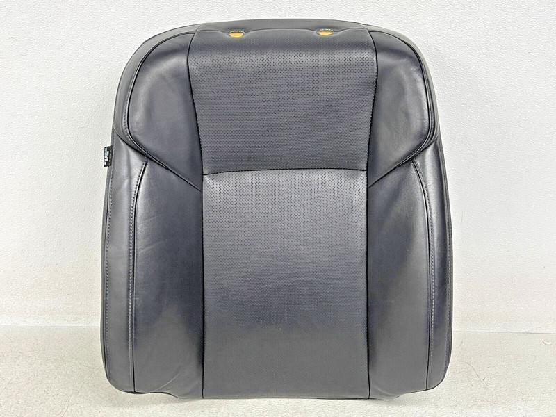 ⭐2014-2020 ACURA RLX FRONT RIGHT PASS BLACK LEATHER UPPER CUSHION OEM LOT2392