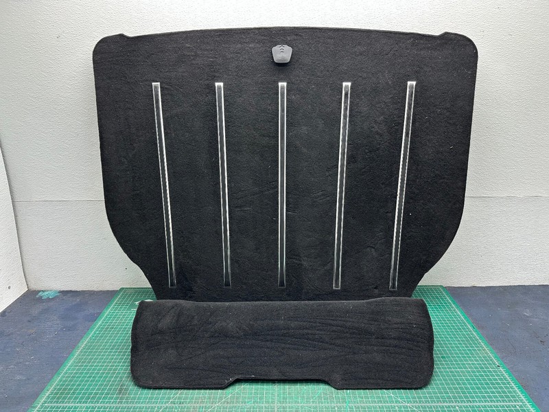 10-19 JAGUAR XJ XJR REAR TRUNK MAT CARPET SPARE COVER TRIM OEM
