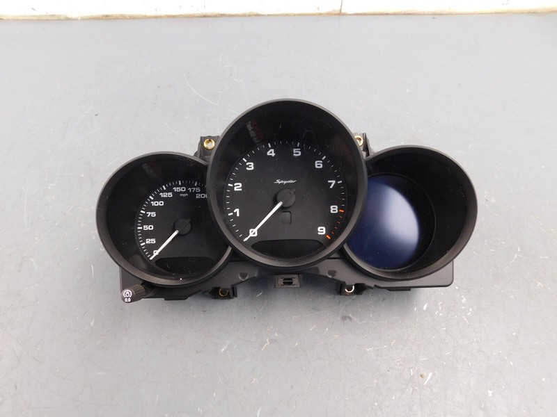 2020 21 22 Porsche 718 Boxster Spyder 4.0L Gauge Cluster #0568 I2