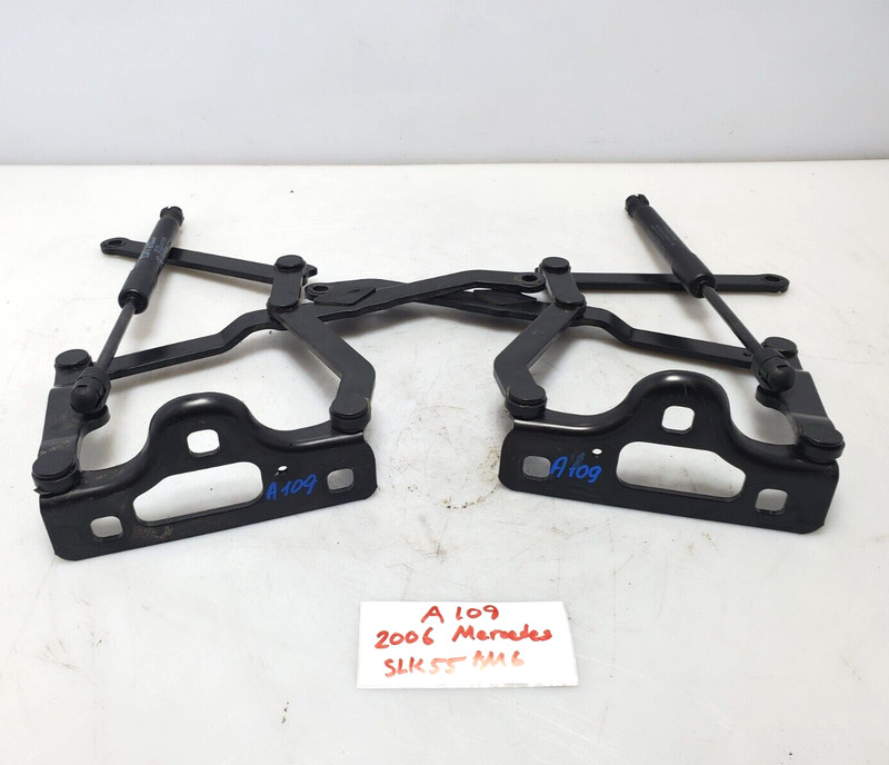 ✅ 2005-2011 OEM Mercedes R171 SLK55 AMG Left Right Convertible Top Hinges Frame