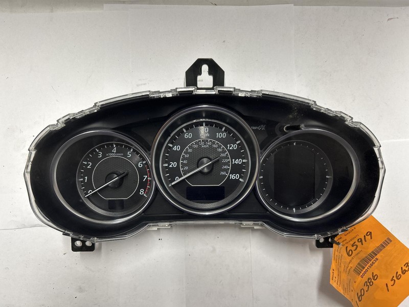 2014 MAZDA 6 Speedometer cluster MPH GLK8 33k miles OEM 14 15