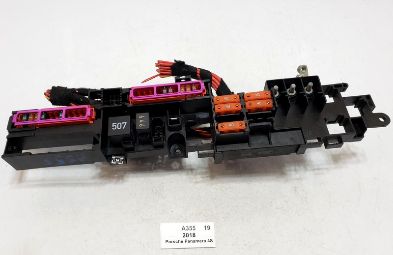 ✅ 17-23 OEM Porsche Panamera 4S 971 Rear Fuse Relay Junction Block Box