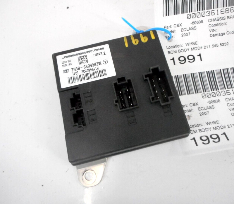 Mercedes-Benz E350 Body Control Module 2115455232 OEM 2007 2008