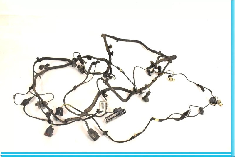 10-15 Jaguar X351 XJ XJR Rear Bumper Wiring Wire Harness DW9315B484HA OEM