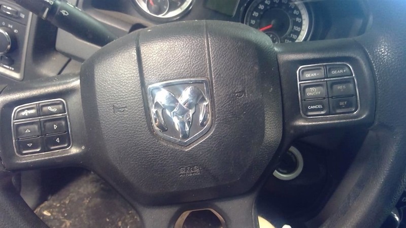 2013-2024 Dodge RAM 1500 Driver Steering Wheel Air Bag Black