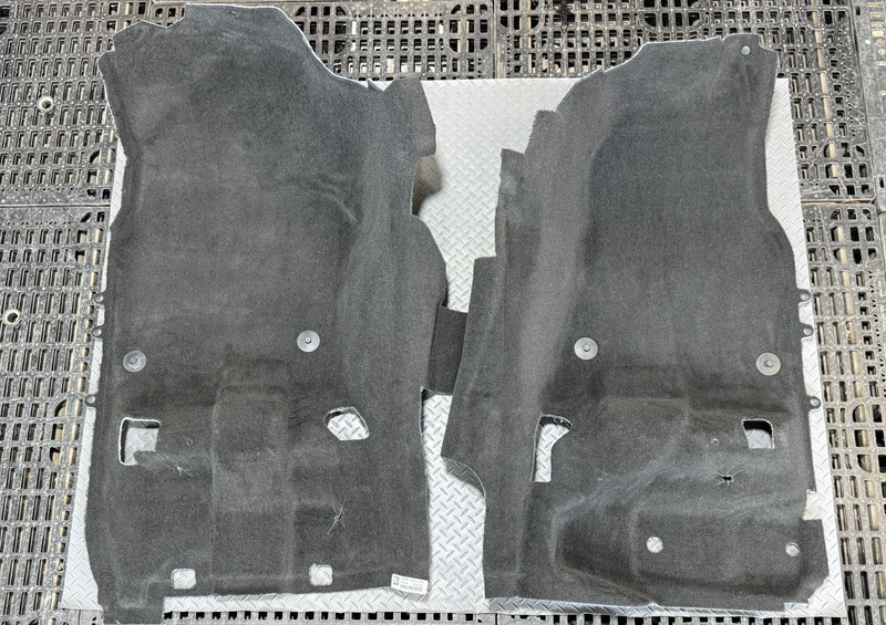 ✅ 2019-2025 RAM 1500 BLACK CREW CAB FRONT FLOOR CARPET INTERIOR 5th Gen OEM