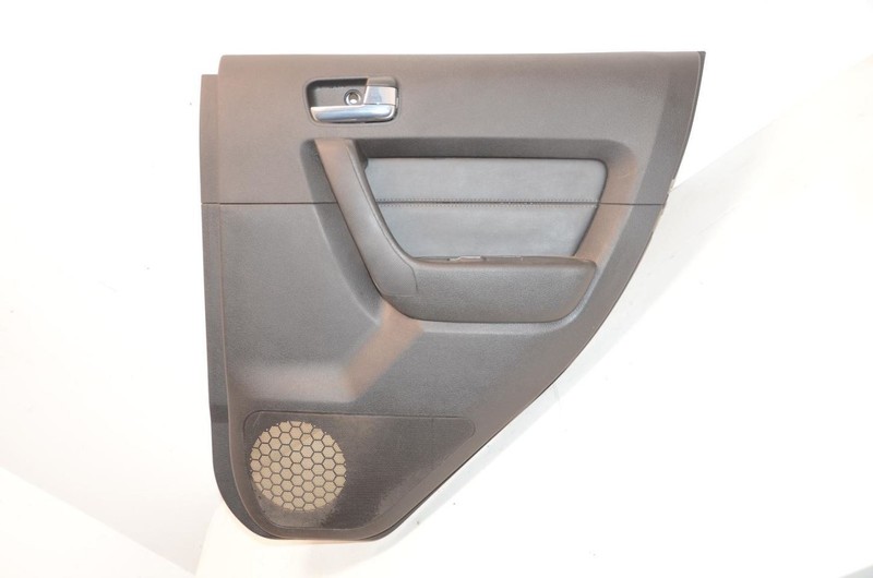 06-10 Hummer H3 3.7L Black Passenger Right Rear Door Trim Panel 502758H