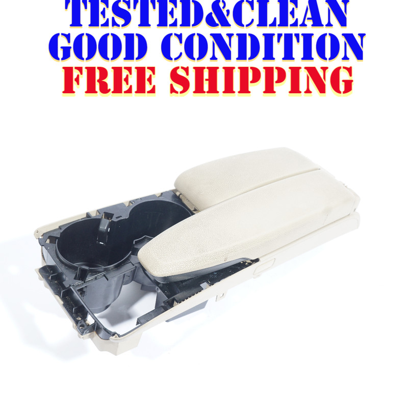 08 - 11 MERCEDES C300 CENTER CONSOLE ARMREST W/ CUP HOLDER OEM