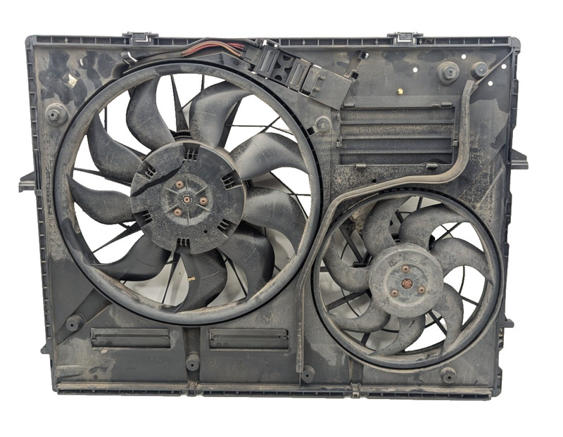 03-10 Porsche Cayenne 955 957 Engine Motor Cooling Radiator AC Condenser