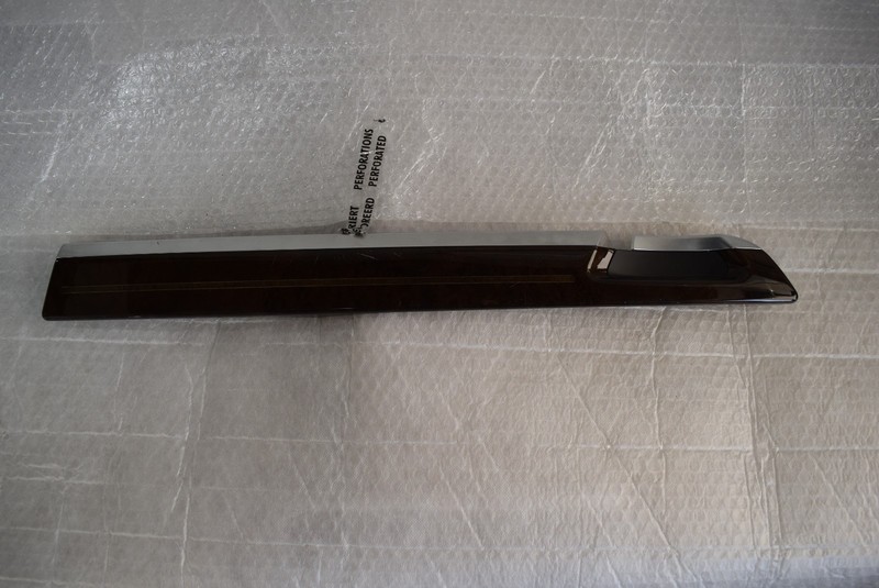 BMW F02 TRIM WALNUT WOOD GLEAMING DECOR PANEL 9151198-08