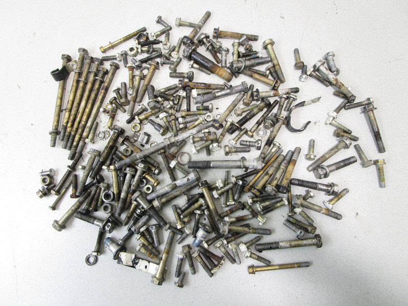 1979 Johnson Evinrude Outboard 175 HP V6 Misc Hardware Nuts Bolts Washers Screws