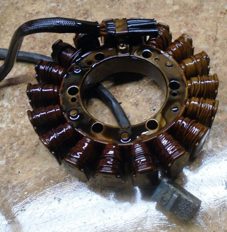 2004 Honda Shadow VT750 VT 750 Aero Stator Coil Generator Magneto Alternator 04