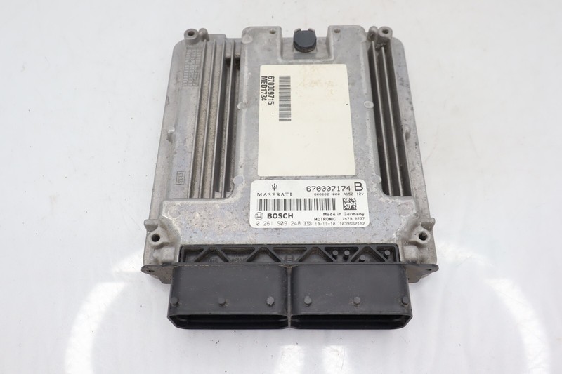 ✅ 4-21 Maserati Ghibli SQ4 3.0l Engine Motor Ignition ECU DME Control Unit OEM