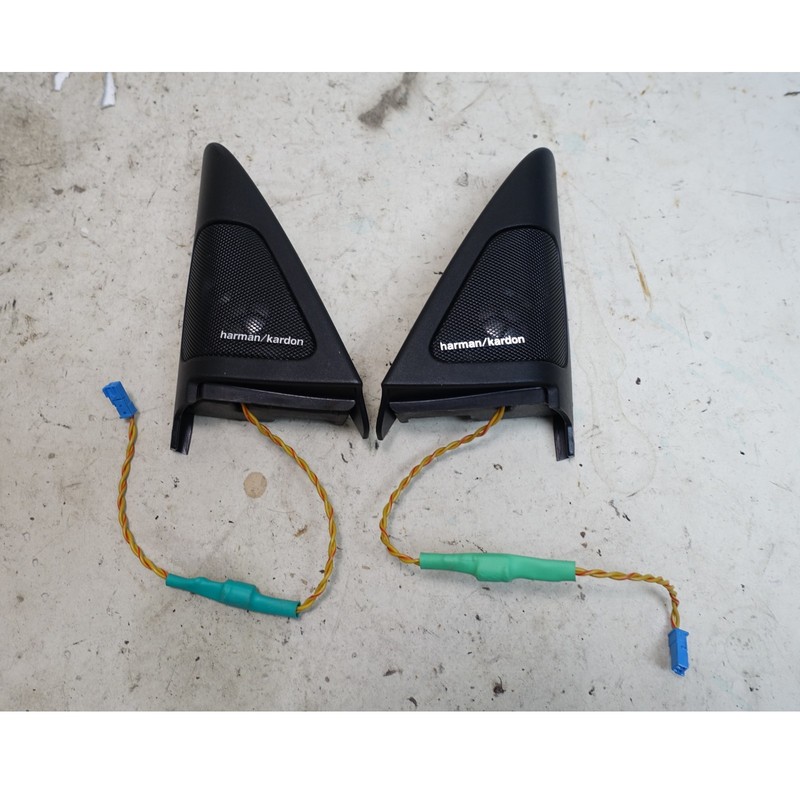 2007-2013 BMW E92 E93 3-Series 2-Door Front Harman/Kardon Tweeters Housings OEM