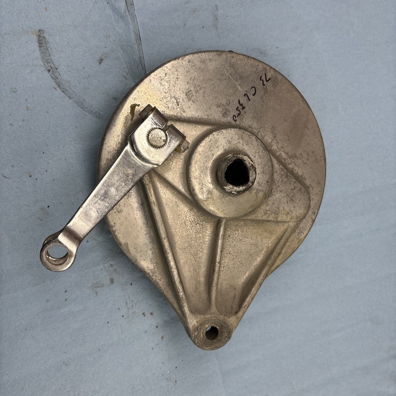 1973 Honda Cl350 Cl 350 Scrambler Rear Brakes And Wheel Hub