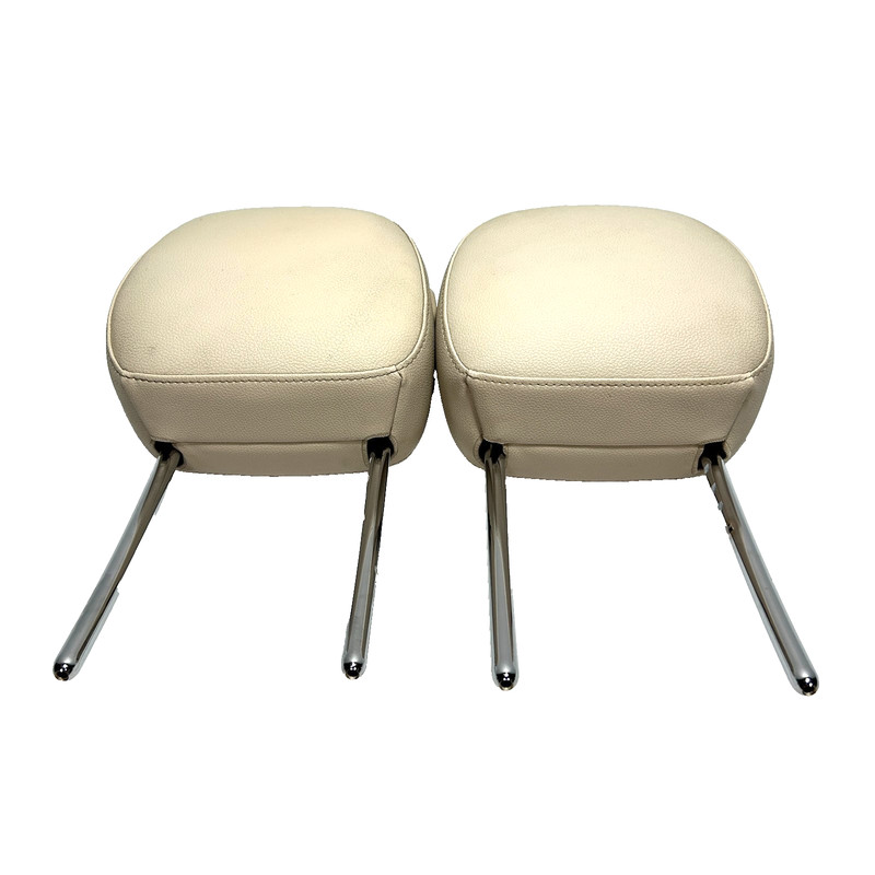📌 2019-2022 MERCEDES-BENZ A220 V177 FRONT SEAT HEADREST HEAD REST SET BEIGE OEM